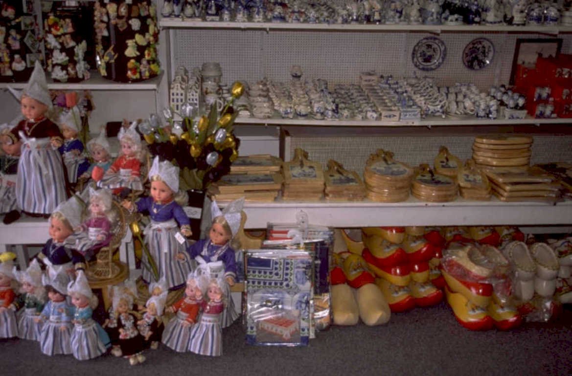 dutch dolls delftware 1980s 1990s A4 Photo Print