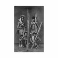 dutch new guinea papuan warriors g kolff co Vintage A4 Photo Print
