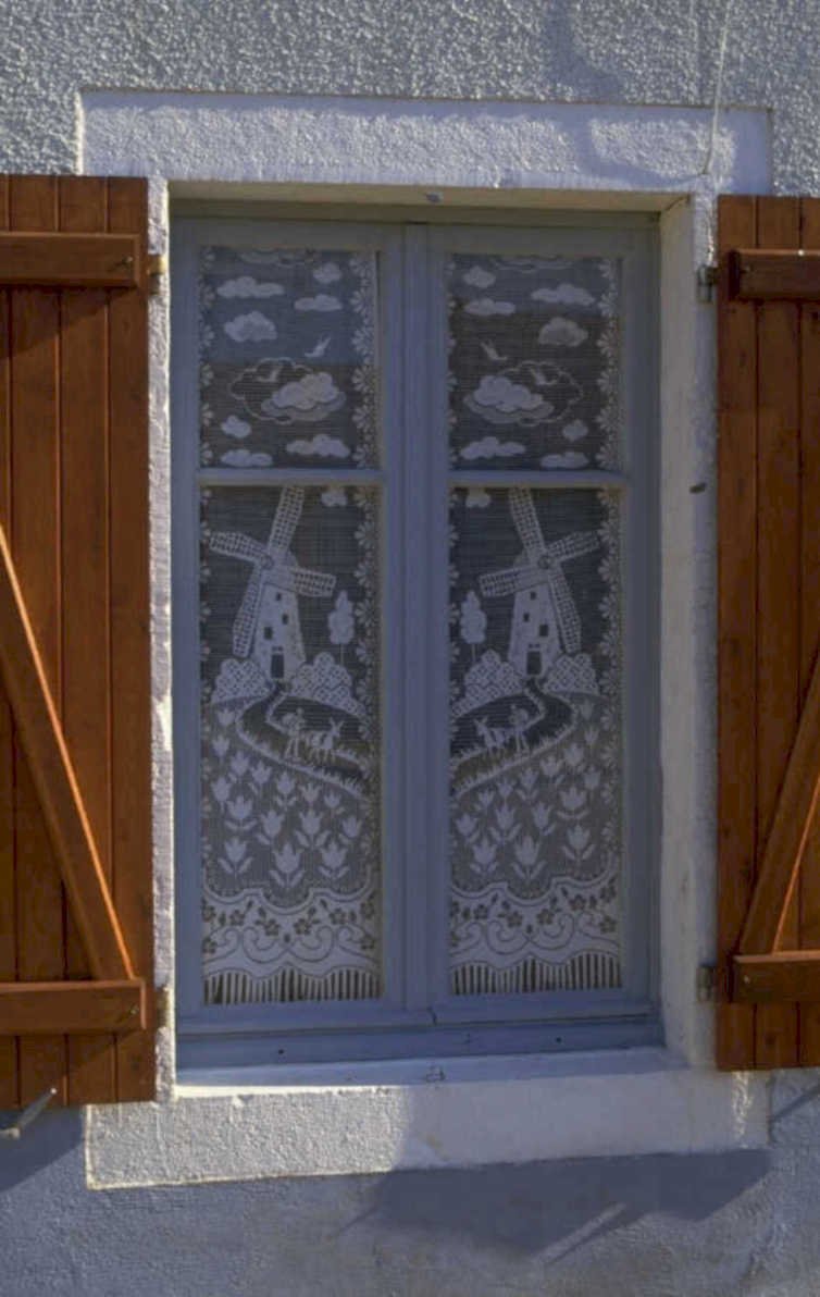 dutch window shutters 1980s 1990s A4 Photo Print