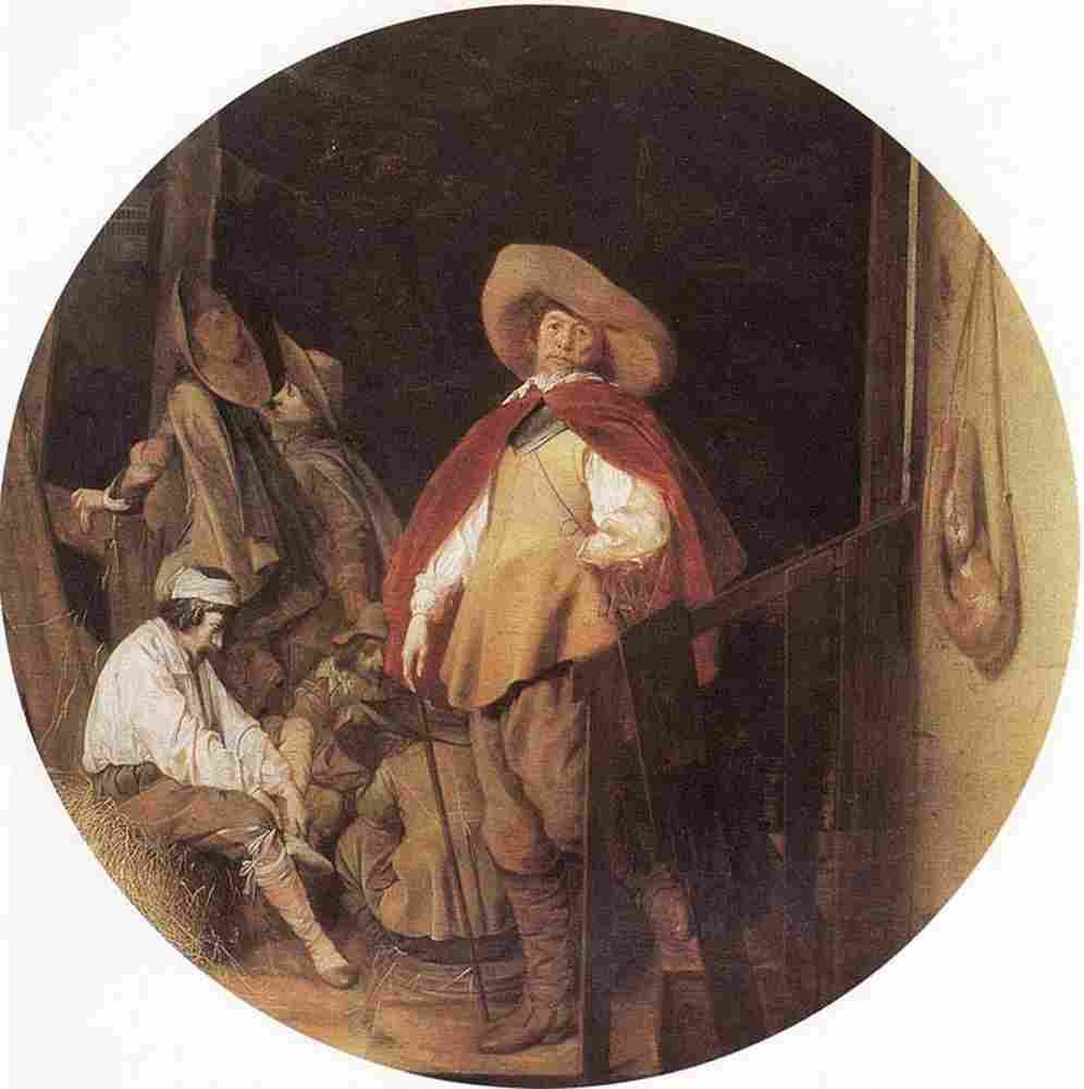 duy Interior with Soldiers main Art A4 Photo Print