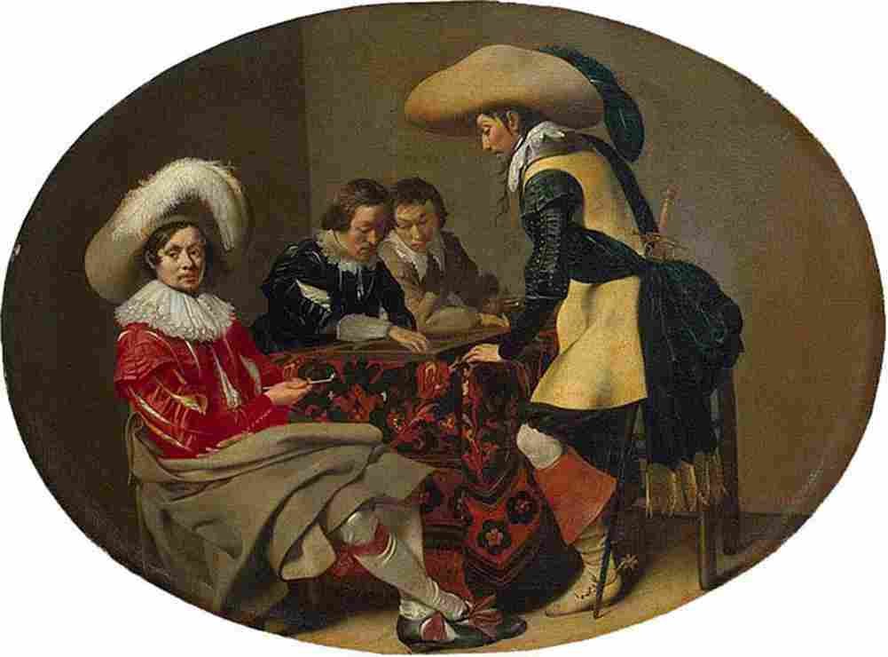 duy Tric Trac Players Art A4 Photo Print