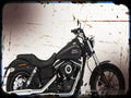 dyna street bob special A4 Photo Print Motorbike Vintage Aged