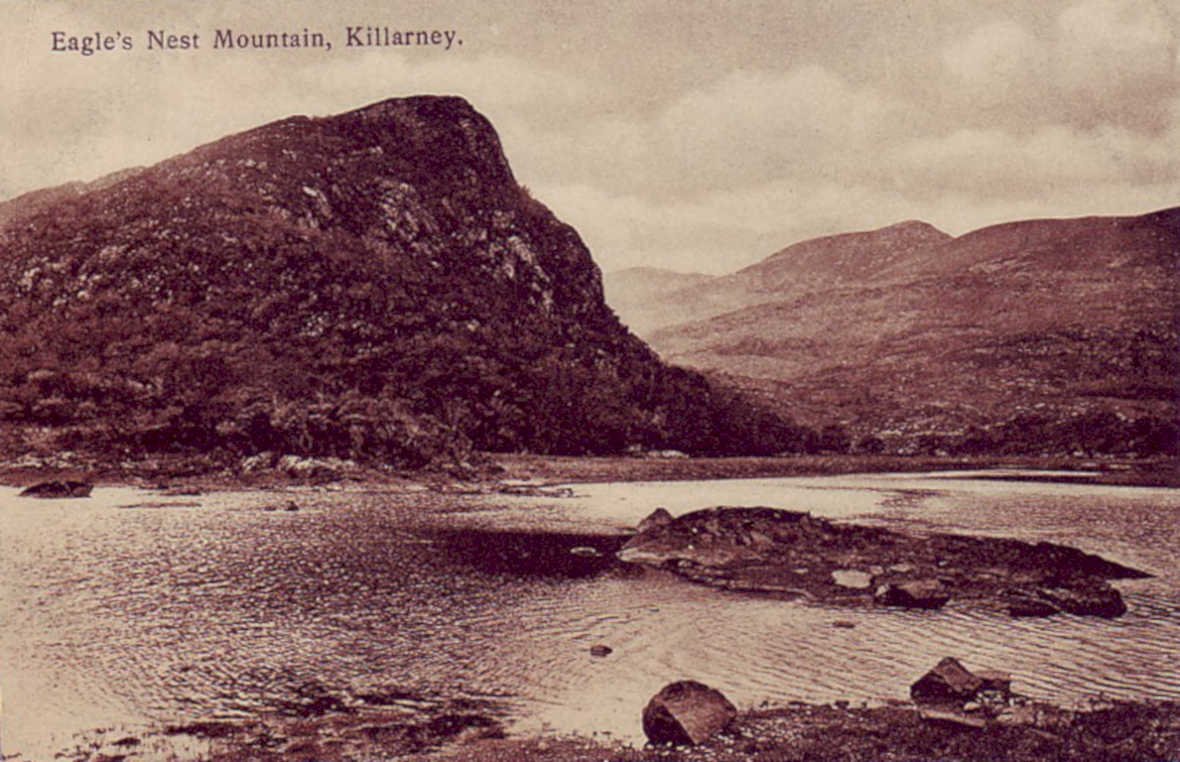 eagles nest mountainVintage 1880s 1900s A4 Photo Print