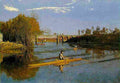 eak Max Schmitt in a Single Scull Art A4 Photo Print
