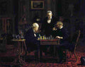 eak The chess players thomas Art A4 Photo Print