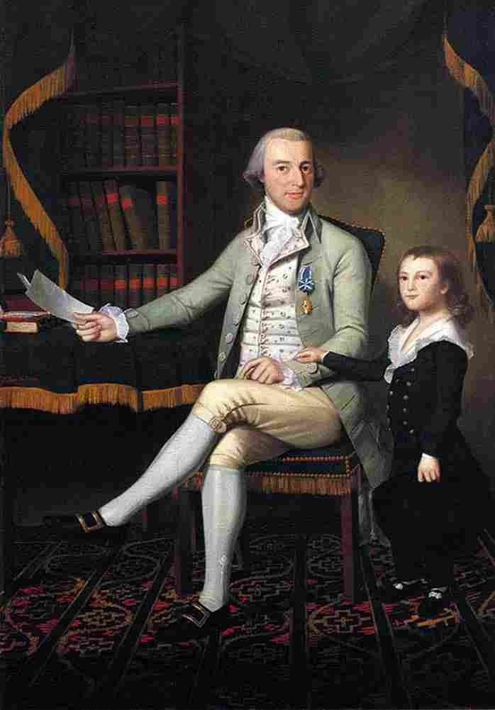 earl Colonel Benjamin Tallmadge and son William Tallmadge Art A4 Photo Print