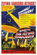 earth vs flying saucers  04 film star poster A4 Photo Print