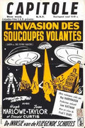 earth vs flying saucers  06 film star poster A4 Photo Print
