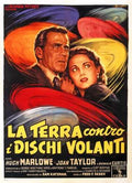 earth vs flying saucers  08 film star poster A4 Photo Print
