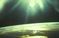 earthrise lunar space Vintage A4 Photo Print