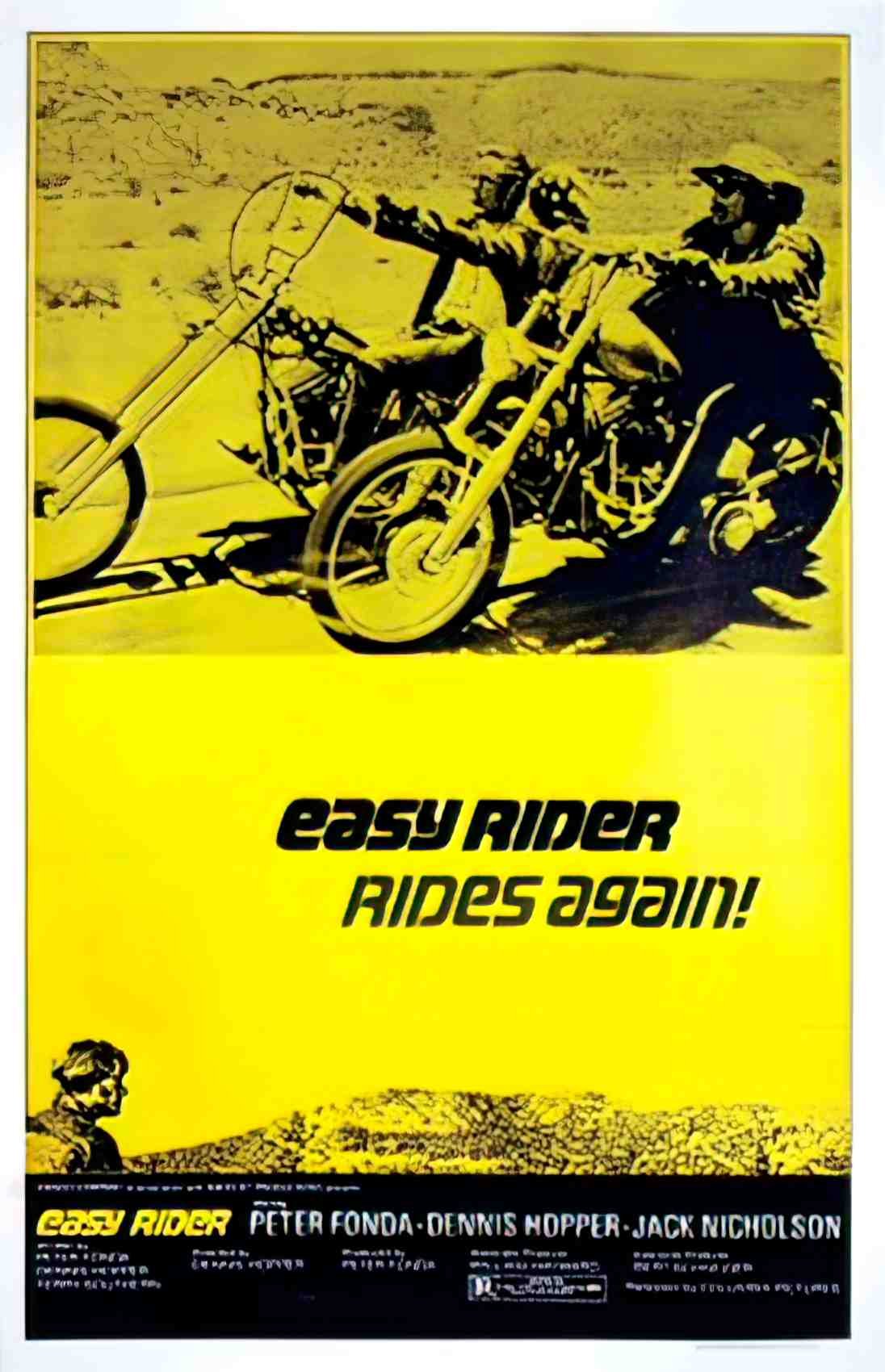 easy rider us 1sh R72 Advert A4 Photo Print