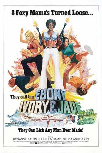 ebony ivory jade  01 film star poster A4 Photo Print