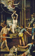 echave orio martyrdom of saint pontianus Art A4 Photo Print
