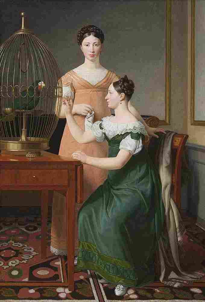 eck Bella and Hanna ML Nathanson s Oldest Daughters Art A4 Photo Print