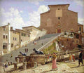 eck Marble Staircase to S Maria in Rome Art A4 Photo Print