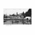 ecuador quito alameda ed desconocido Vintage A4 Photo Print