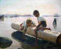 edel The Little Boat Art A4 Photo Print