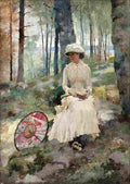 edel Under the Birches Art A4 Photo Print