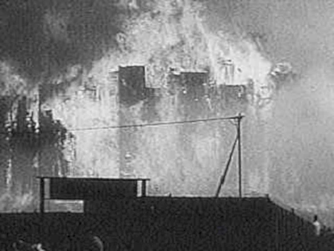 edgewater hotel fire1980s 1990s A4 Photo Print