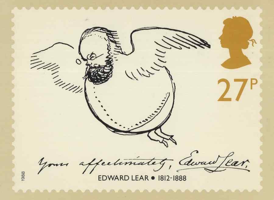 edward lear book author self portrait drawing 161418 A4 Photo Print