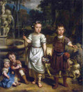 eeckhout Children in a Park Art A4 Photo Print