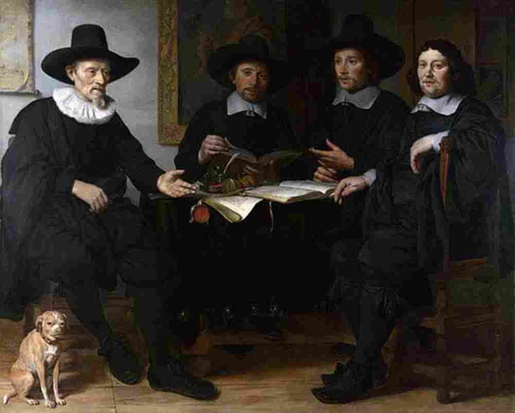 eeckhout Group Portrait Art A4 Photo Print