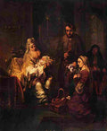 eeckhout Presentation in the Temple Art A4 Photo Print