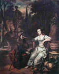 eeckhout vertumnus and pomona Art A4 Photo Print