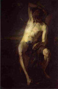 egg The Saint Sebastian Art A4 Photo Print