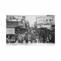 egypt alexandria the native bazaars levy ll 68 Vintage A4 Photo Print