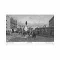 egypt alexandria tram on muhammad ali square pierre agopian Vintage A4 Photo Print