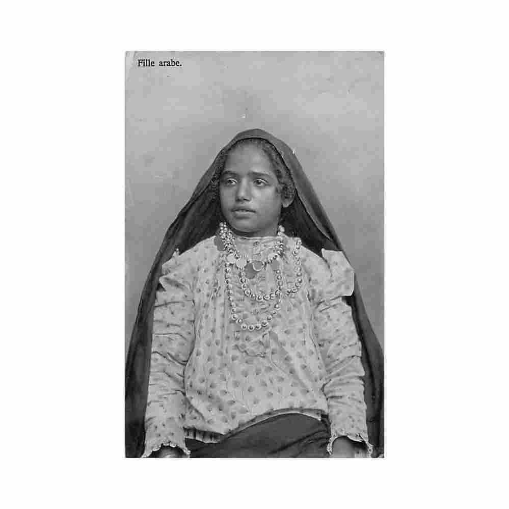 egypt arab girl edition egyptienne Vintage A4 Photo Print