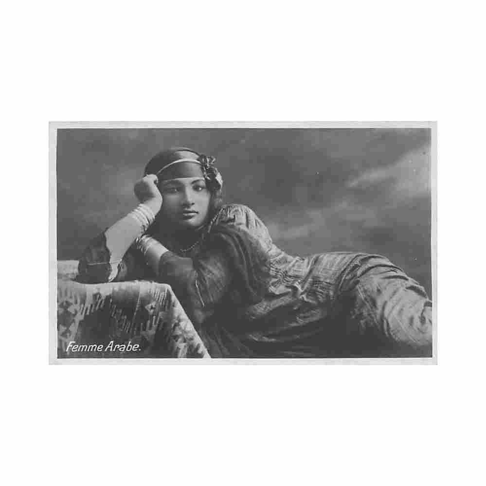 egypt arab woman the cairo trust Vintage A4 Photo Print