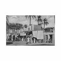 egypt aswan street scene the bishareen bazaar Vintage A4 Photo Print