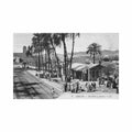 egypt aswan the railway station ll levy 6 Vintage A4 Photo Print