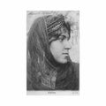 egypt bedouine woman sip Vintage A4 Photo Print