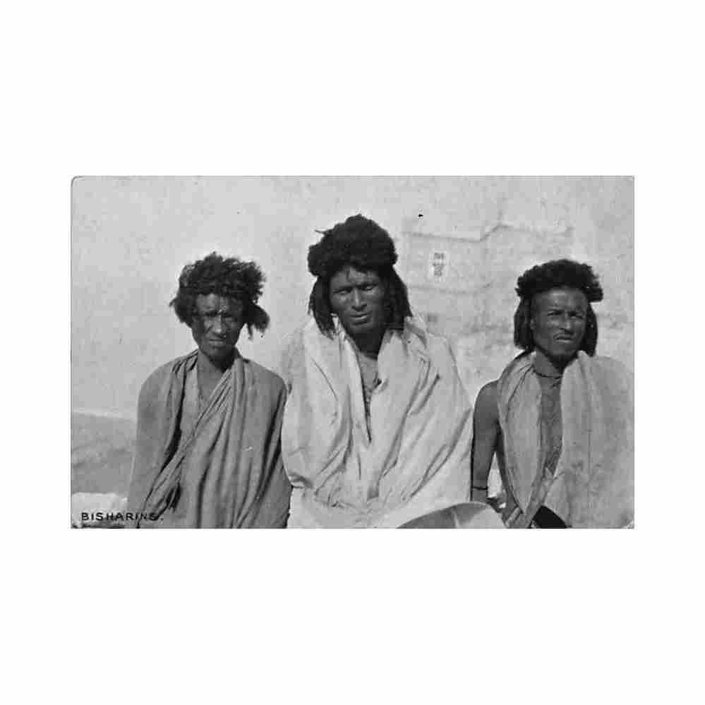 egypt bishari natives the egyptian gazette Vintage A4 Photo Print