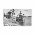 egypt cairo mayflower nile river boat Vintage A4 Photo Print