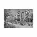 egypt cairo shepheard s hotel richter Vintage A4 Photo Print