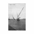 egypt felucca on the nile the cairo trust serie 597 Vintage A4 Photo Print