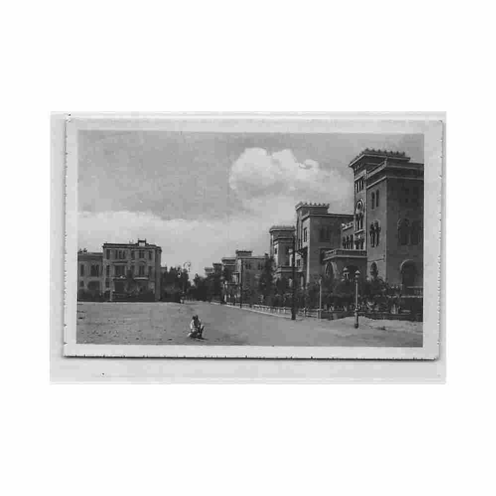 egypt heliopolis boulevard ibrahim r livadas coutsicos 396 Vintage A4 Photo Print