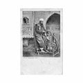 egypt knife grinder l b isaac behar 57 Vintage A4 Photo Print