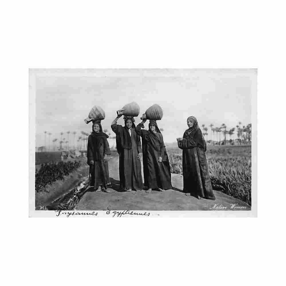 egypt native women lehnert landrock 203 Vintage A4 Photo Print