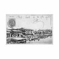 egypt port said general view of the quay Vintage A4 Photo Print