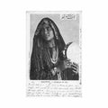 egypt tambourine player comptoir philatelique d egypte 317 Vintage A4 Photo Print