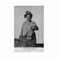 egypt the nurse of the negus native woman with extreme fatness vegnios zachos 1128 Vintage A4 Photo Print