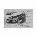 egypt the suez canal Vintage A4 Photo Print