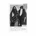egypt two fellah women comptoir philatelique d egypte 309 Vintage A4 Photo Print