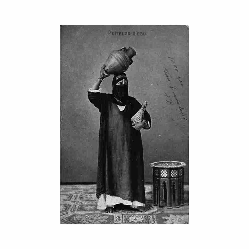 egypt water carrier max h rudmann 283 Vintage A4 Photo Print