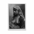 egypt woman card reiser sip Vintage A4 Photo Print